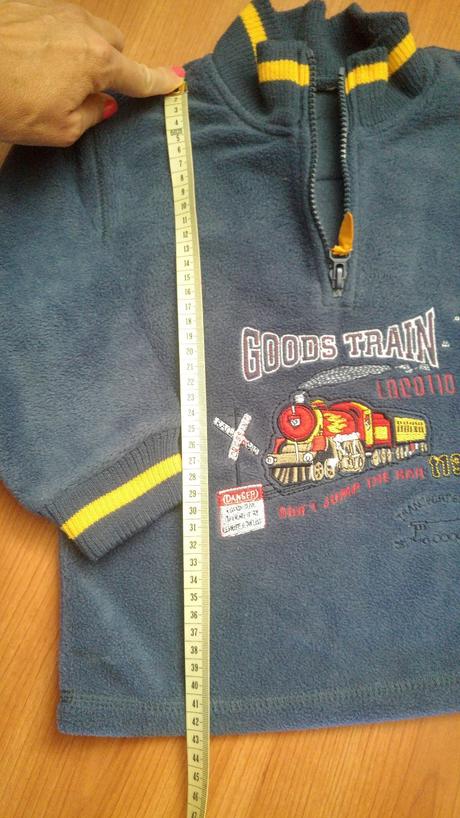 Hrejiva flisova mikina, 104