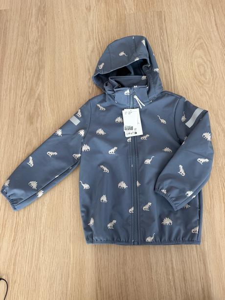 Softshelova bunda s postovnym, h&m,110 / 116