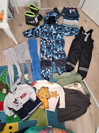 Overal +oteplovaky nove nenosene s visačkou, 86–98