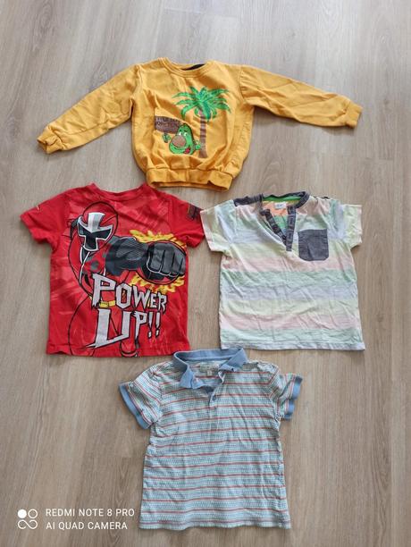 Mikina a tričká pre 5-6 rocneho, 104–116