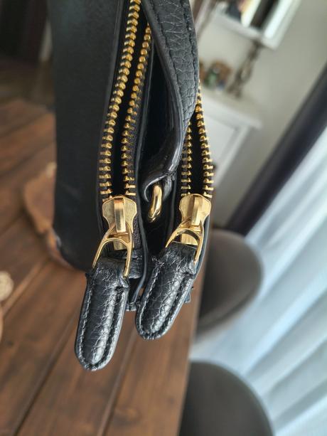 Ralph lauren luxusná kožená kabelka, ralph lauren