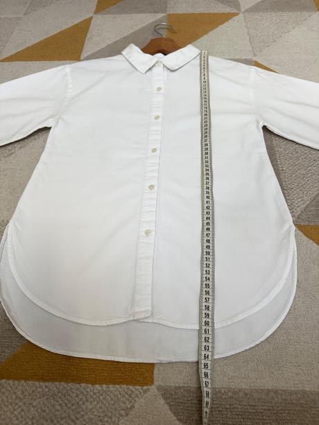 Predĺžená košeľa, zara,152