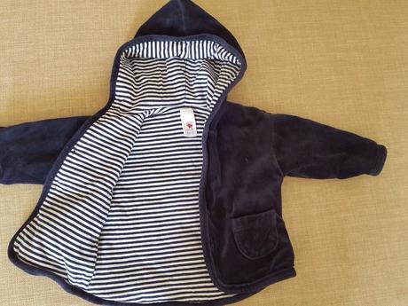 Modra mikinka, c&a,68