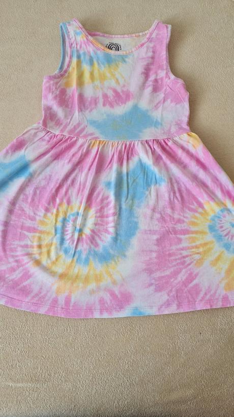 3x šaty veľ 134, f&f,134