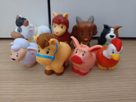 Sada zvieratiek little people fisher prices -, 