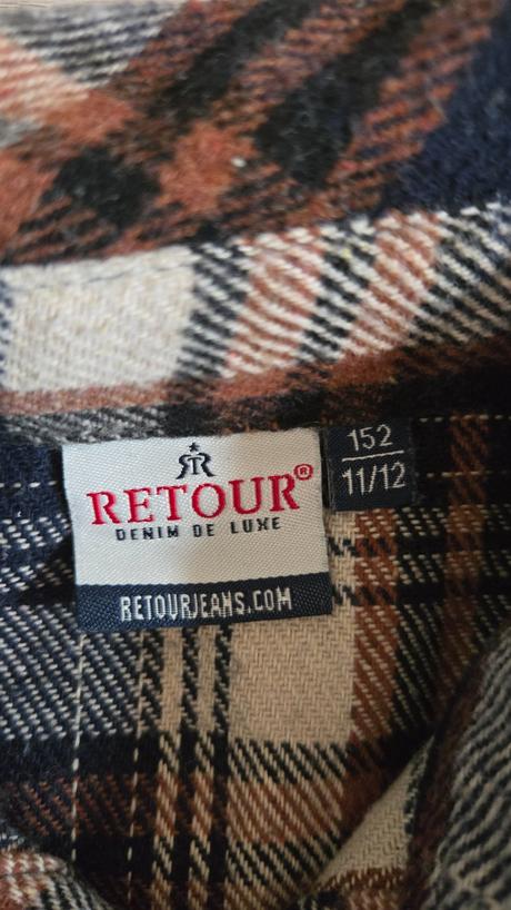 Teplá košeľa/bunda retour, 152