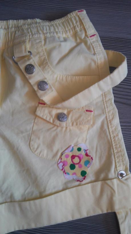 Krásne žlté kraťasky, dodipetto,98