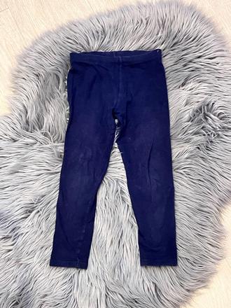 Dievčenské legíny tmavomodré f&f (104), f&f,104