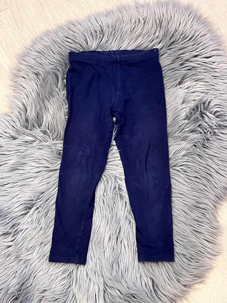 Dievčenské legíny tmavomodré f&f (104), f&f,104