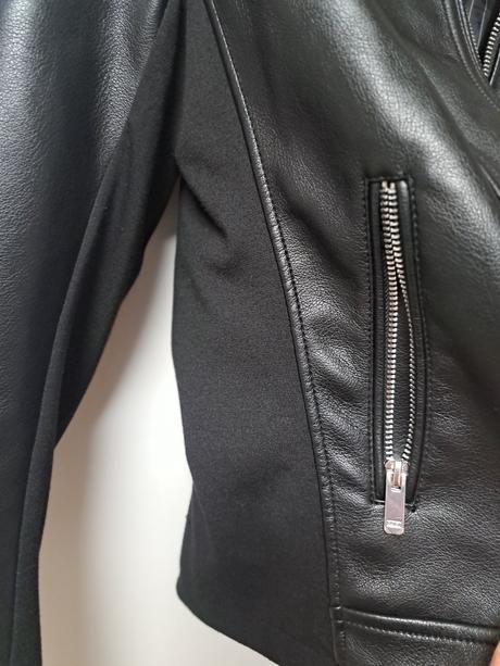 Koženková bunda, amisu,42