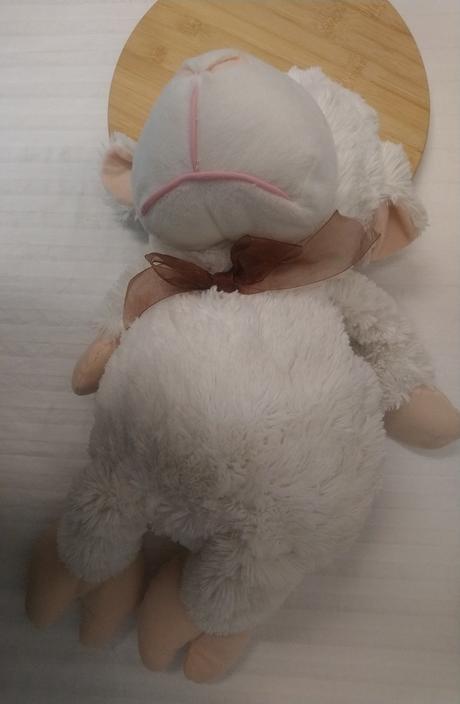 Plyšová biela ovečka, matalan, 59 cm, 