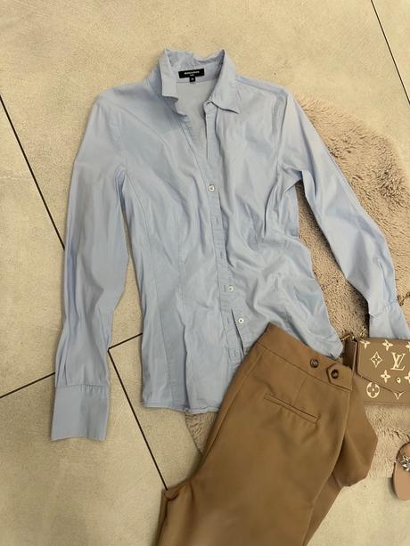 Bledomodrá more&more košeľa, s