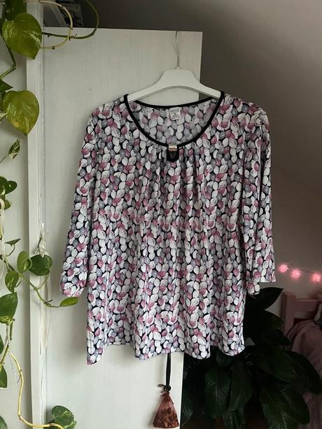 Dámska elegantná blúzka/ dámska blúzka fialová, 44