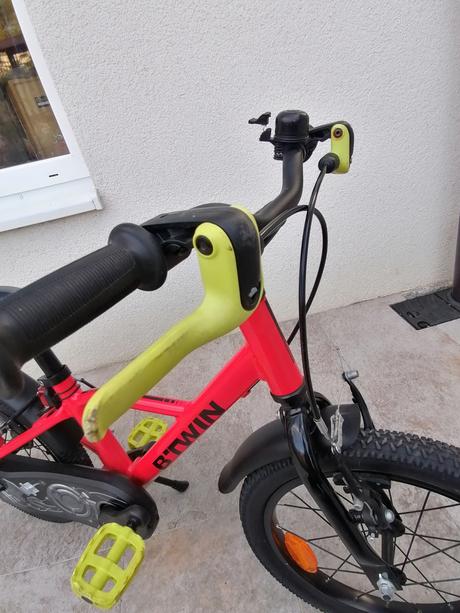 Odľahčený detsky bicykel btwin 900, 16
