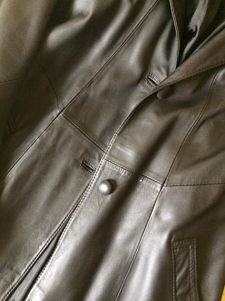 Kožená bunda damska , l