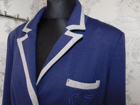 Luxusny damsky upletovy blejzer/sako, 42