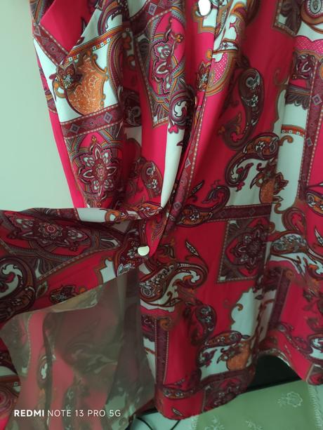 Košeľové áčkové šaty+šľapky grátis, m