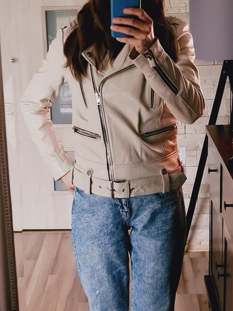 Kožená bunda gipsy, 34 / xs