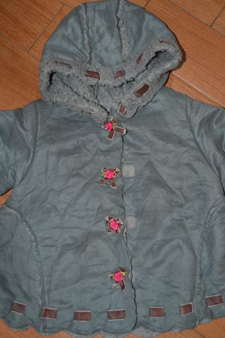 Detsky prechodny kozusok velkost 12-24mesiacov 1+1, 86