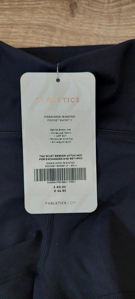 Kratasy fabletic, xs