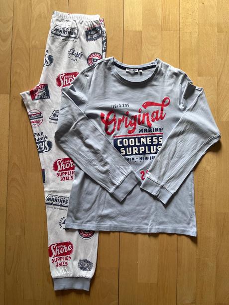 Bavlnene pyzamko original marines, original marines,164
