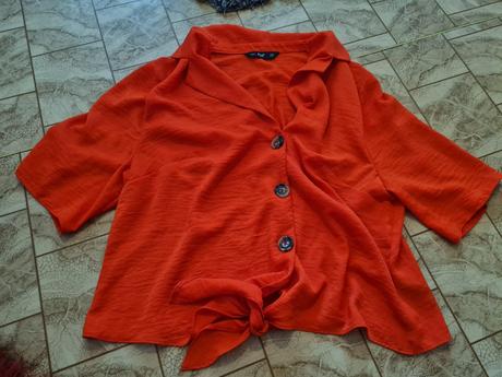 Kratšia crop blúzka, f&f,xl