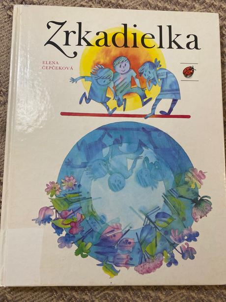 Krásna stará kniha zrkadielka čepčeková elena 1987,
