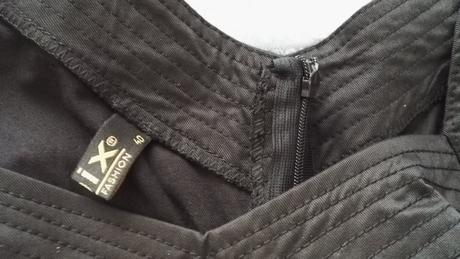 Šaty čierne krátke, 40