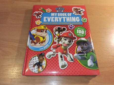 Paw patrol - my book of everything + 100 stickers, 