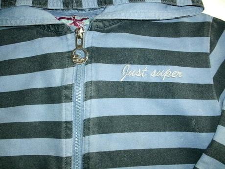 Trendy páskovaná mikina pre 7-8 roč. slečnu, 128