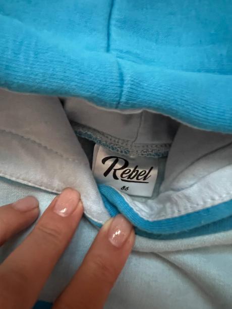 Zateplena rebel mikina, rebel kids,86