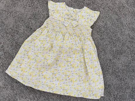 Coccodrillo šaty letné s mašličkou 80-86, coccodrillo,80