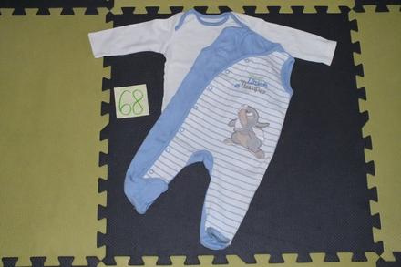 Komplet, 1x obleceny, 68