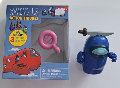 Figúrka s doplnkami among us, 
