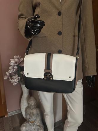 Trojfarebná kabelka na plece zn. liu jo originál, liu jo