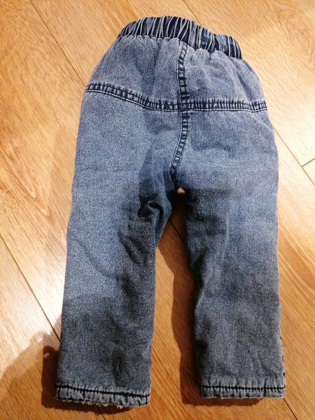 Zimné zateplené rifličky pre slečnu, 92