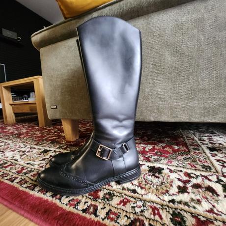 Jazdecké čižmy kožené, gino rossi,39