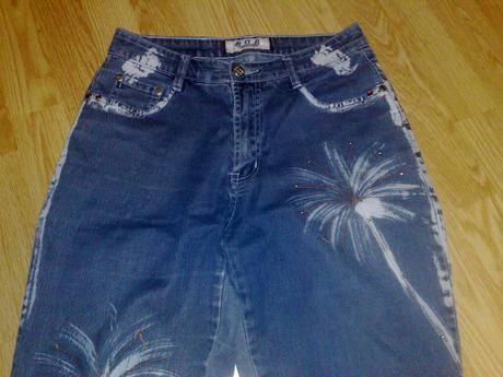 Tenke rifle na telo s palmami pre damu alebo slečn, 38