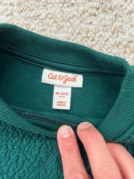 Tepla mikina 4-5r, 110