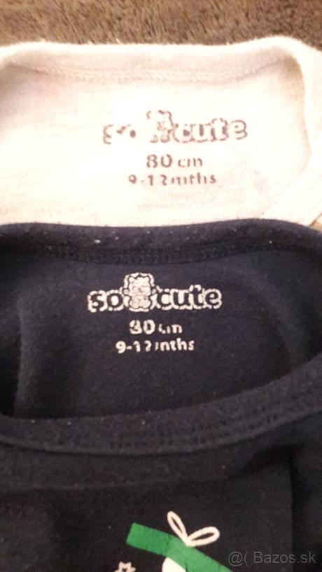 Vianočné pyžamko+2xbody cena spolu, 80