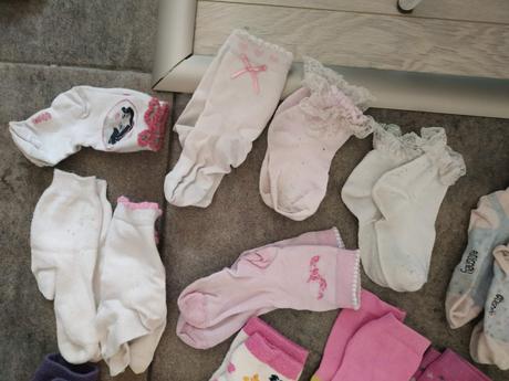 Mix ponožiek - veľa od veľkosti 23 vyššie, 23