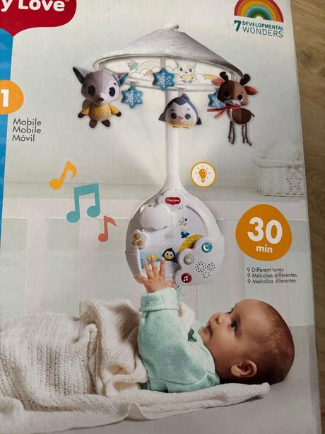 Hrajuci kolotoc pre babatka tiny love 3v1,