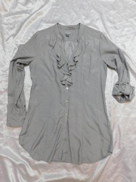 Tunika s roll-up rukavmi, h&m,38