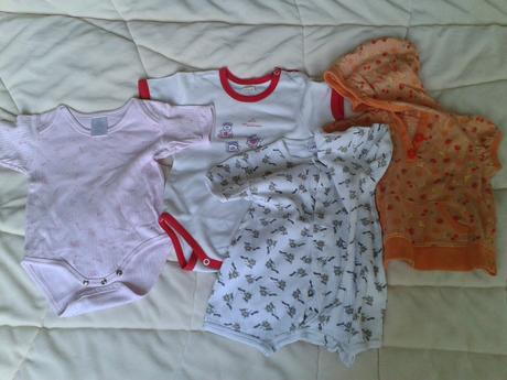 Balíček - bodynky, vestička - č. 68-80, 68–80