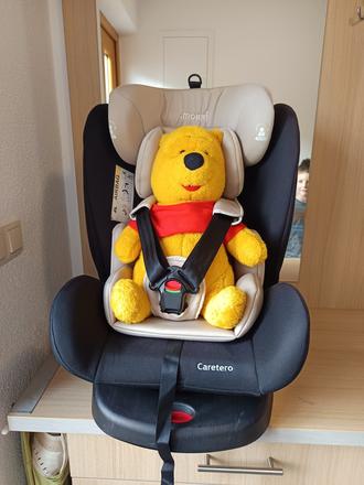 Otočná autosedačka caretero, caretero