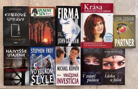 Rôzne knihy - od 1 eur,