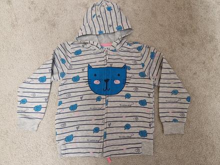 Krasna siva mikina s kapucou, 122 , kids., kids,122