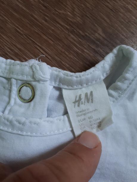 Šortky + tričko, h&m,80