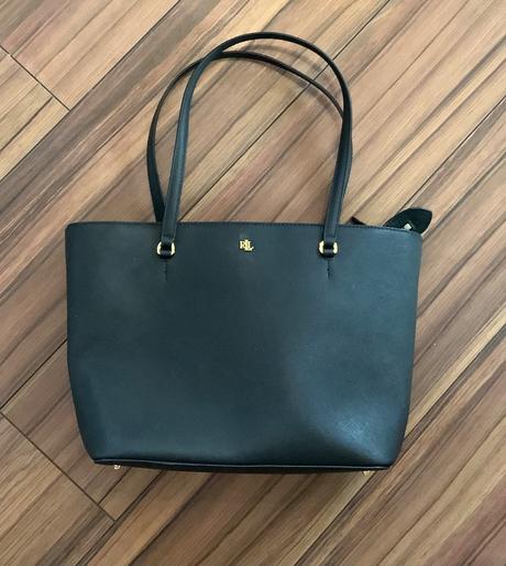 Elegantna kozena kabelka raplh lauren, ralph lauren