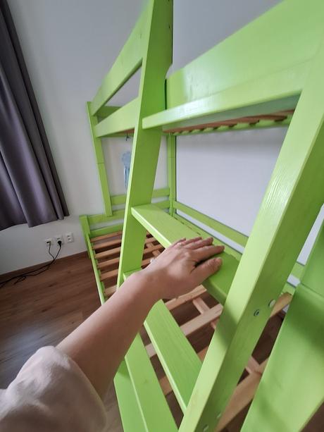 Poschodová posteľ - masív, 120 cm, šírka (cm): 120,dĺžka (cm): 200